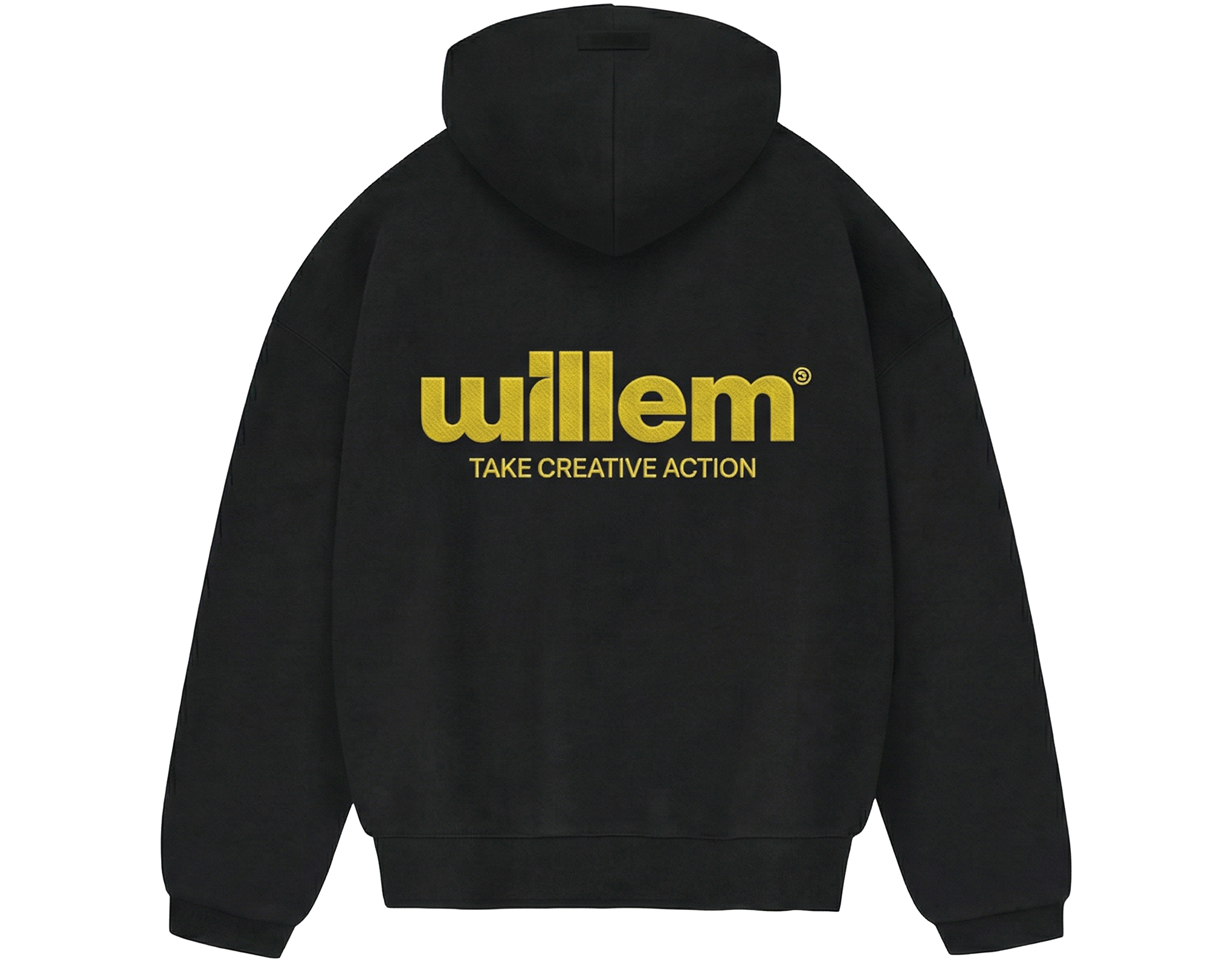 Three Stripes Hoodie back